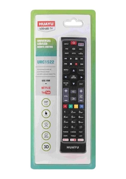 Huayu URC1522 Universal Tüm Markalar LCD LED Tv Kumanda fiyatları