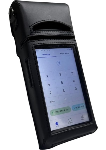 X30 Tr Yazarkasa Taşıma Çantası, Dokunmatik Ekran Uyumlu, Chip Kart Bölmeli,