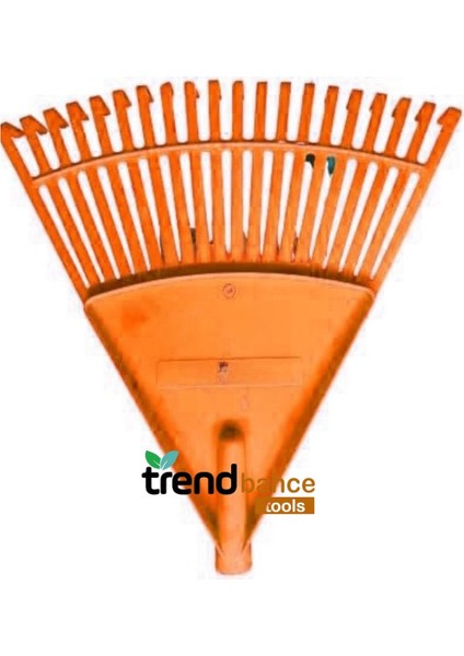 Plastik Turuncu Bahçe Tırmığı 3'lü Set modelleri