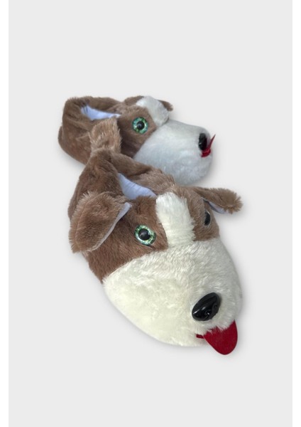 Unisex Cam Gözlü Kışlık Sıcak Tutan Panduf Vizon modelleri