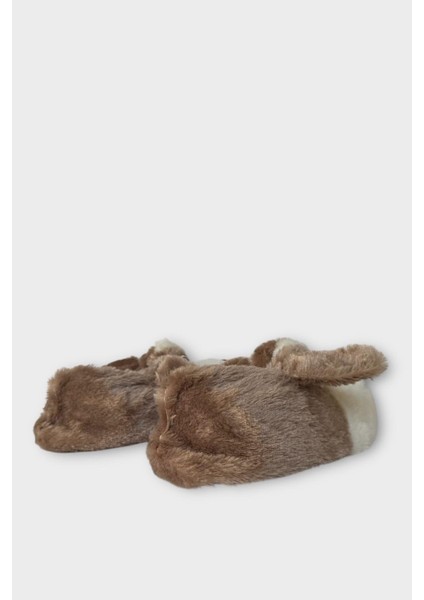 Unisex Cam Gözlü Kışlık Sıcak Tutan Panduf Vizon indirimleri