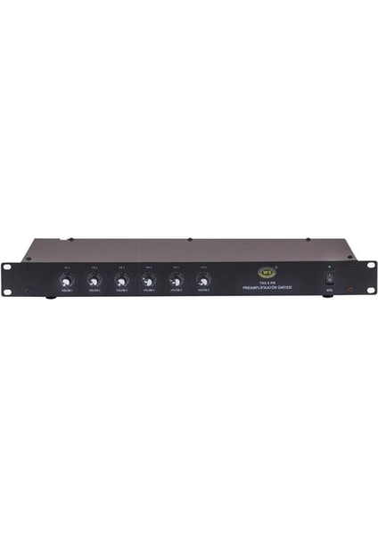Westsound Tks-06 Preamplifikatör 6 Kanal Mikser Ünitesi