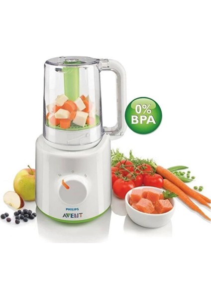 Avent SCF870/22 2'si 1 Arada Wasabi Blender ve Buharlı Pişirici fiyatları
