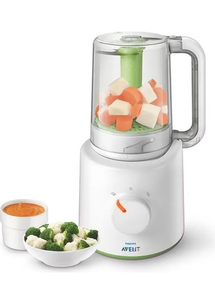 Avent SCF870/22 2'si 1 Arada Wasabi Blender ve Buharlı Pişirici indirimleri