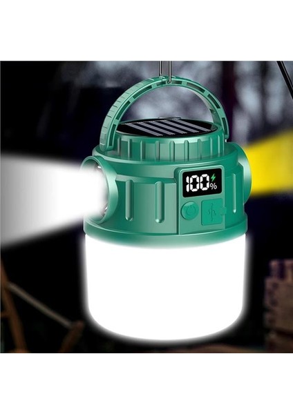 Powermaster V65-3 24 LED 1200 Mah Solar Kamp Lambası