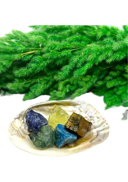 Doğal Taş Başarı Odaklanma Ham Set (Kaplagzü,florit,apatit,lapis) modelleri