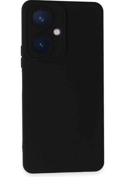 Vivo Y27 Kılıf Nano Içi Kadife Silikon - SIYAH-(5796)