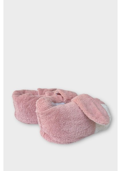 Unisex Panduf Ses Yapmayan Ev Patiği Pudra - Beyaz indirimleri