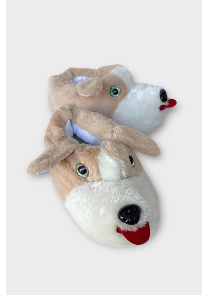 Unisex Cam Gözlü Kışlık Sıcak Tutan Panduf Bej fiyatları