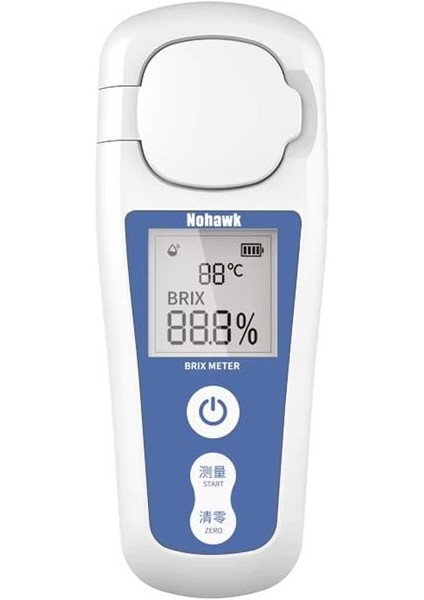 Sunup SN-22159 Brix Refraktometre - Dijital Hassas Saflık Ölçüm Cihazı (Şeker-Bal-Şarap-Meyve)