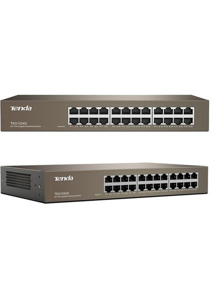 Tenda TEG1024D 24 Port Gigabit Rackmount Switch