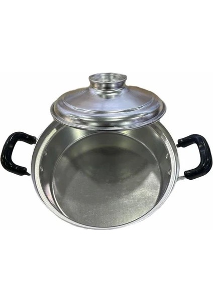 Alüminyum Bakalit Kulp Kapaklı Kızartma ve Pilav Tenceresi 26 cm