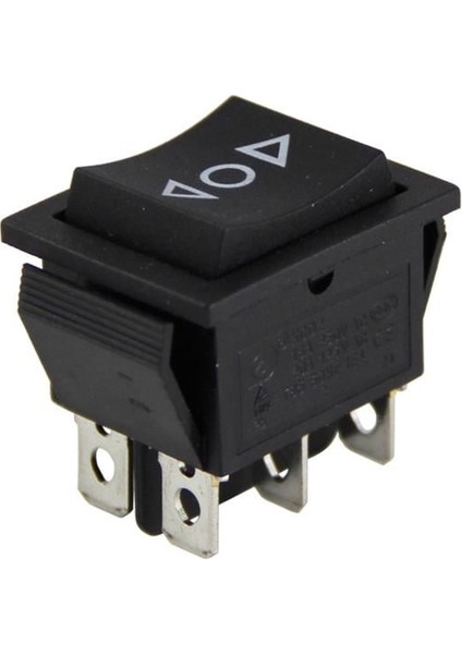 Powermaster IC-111 Geniş Işıksız Basmalı 2 Kademeli Anahtar Yukarı-Aşağı Ok Simgeli Yaylı