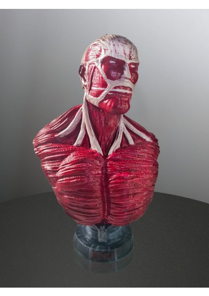 3D Attack On Titan Colossal Titan Büst, Colossal Titan, Anime Figür Hediye fiyatları