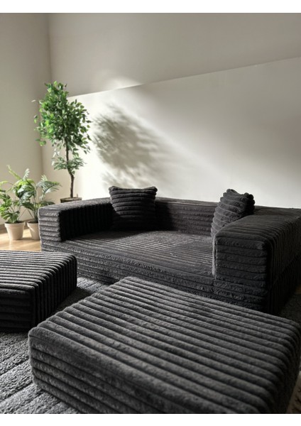 Softora Koltuk/yatak – 2’si 1 Arada Yataklı Koltuk Katlanır Kanepe Kadife Kumaş