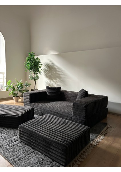 Softora Koltuk/yatak – 2’si 1 Arada Yataklı Koltuk Katlanır Kanepe Kadife Kumaş fiyatları