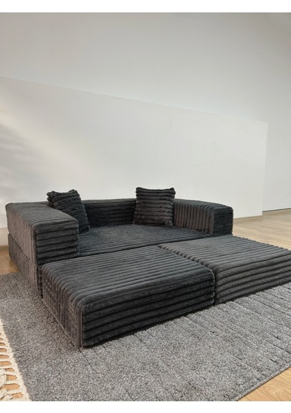 Softora Koltuk/yatak – 2’si 1 Arada Yataklı Koltuk Katlanır Kanepe Kadife Kumaş fırsatları