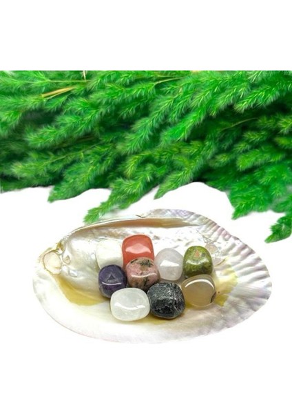 Doğal Taş Aşk,sevgi, Dişil Enerji Tımbıl Set (Istiridye Kase Dahil) modelleri