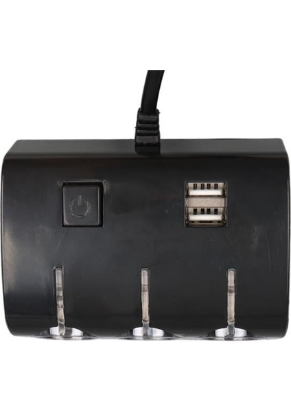 Olesson 1506 12-24V Çift USB Girişli 120W 80 cm Kablolu 3'lü Araç Çakmak Çoklayıcı modelleri