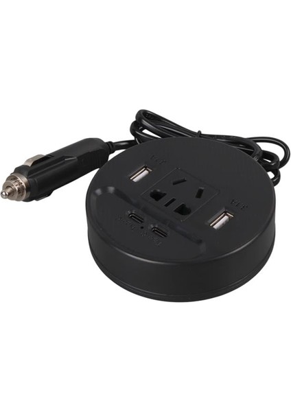 Olesson 1667 Dc 12-24V 150W Oto Araç Power Inverter Çift Type-C - Çift USB - 220V Üniversal Priz Girişli fiyatları