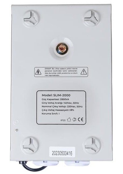 Powermaster SLIM-2000 Otomatik 2000 Watt Kombi Voltaj Regülatörü modelleri