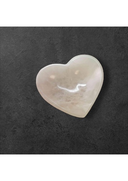 Selenit Doğal Taş Arındırma Kasesi Kalp fiyatları
