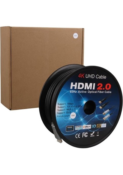 Powermaster PM-32807 50 Metre Hdmı 2.0 Görüntü Ses Kablosu 3D 4K Ultra Hd (4096x2160@60hz) fırsatları