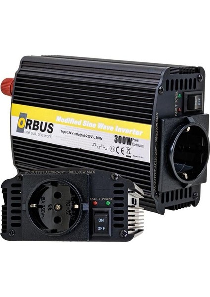 Orbus 24 Volt 300 Watt Modified Sinus Inverter fiyatları
