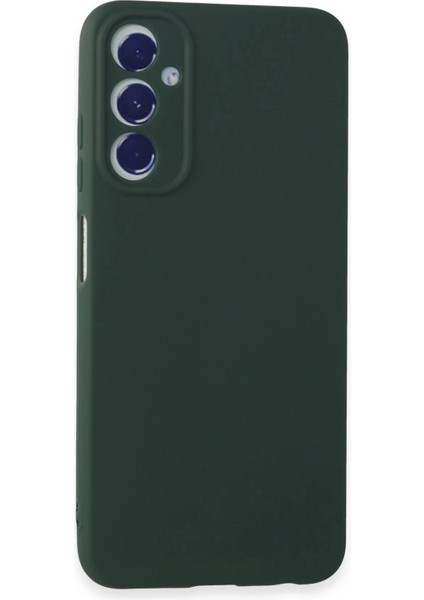 Samsung Galaxy A05S Kılıf First Silikon - Koyu YEŞIL-(5796)