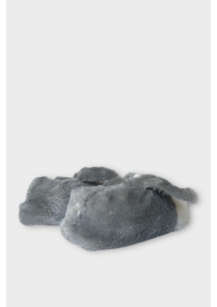 Unisex Cam Gözlü Kışlık Sıcak Tutan Panduf Gri indirimleri