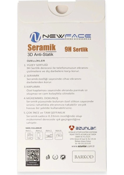 Xiaomi Redmi Note 13 4g 3D Antistatik Mat Seramik Nano Ekran KORUYUCU-(5796) modelleri