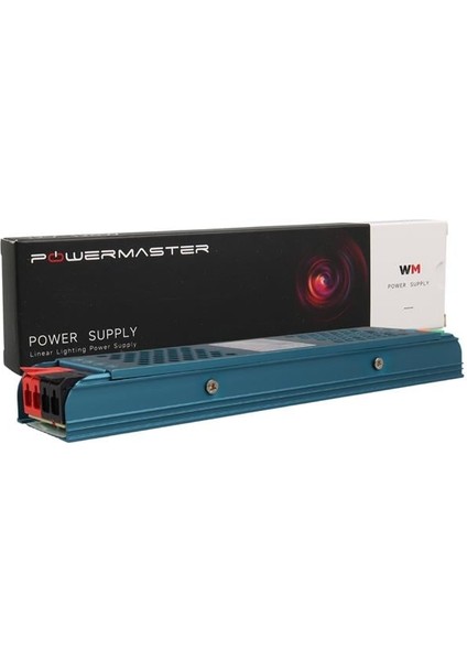Powermaster PM-26830 12 Volt 10 Amper 120 Watt Slim Metal Kasa Adaptör 208X50X23MM indirimleri