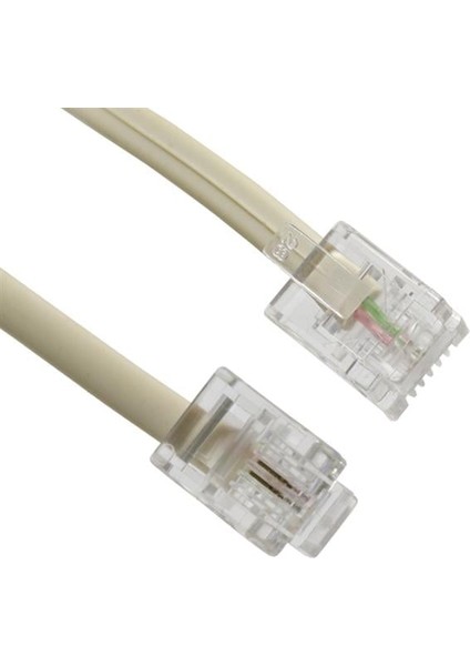 Hazır Telefon Hat Kablosu 6p/2c 25 Metre