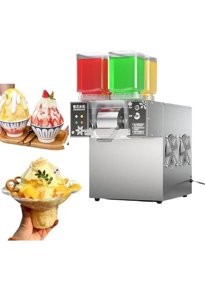 Jwbetter Kokteyl - Milkshake - Buz Kar Yapma Makinesi Ticari AC220V (ZB-XBJ124FZ)