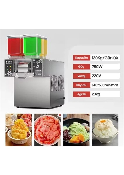 Jwbetter Kokteyl - Milkshake - Buz Kar Yapma Makinesi Ticari AC220V (ZB-XBJ124FZ) modelleri