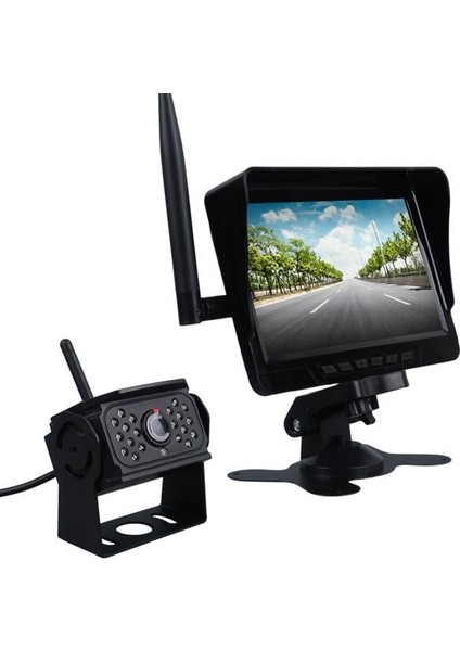 Powermaster Dvr T70-F19 Kablosuz Araç Kamera ve Monitör Seti