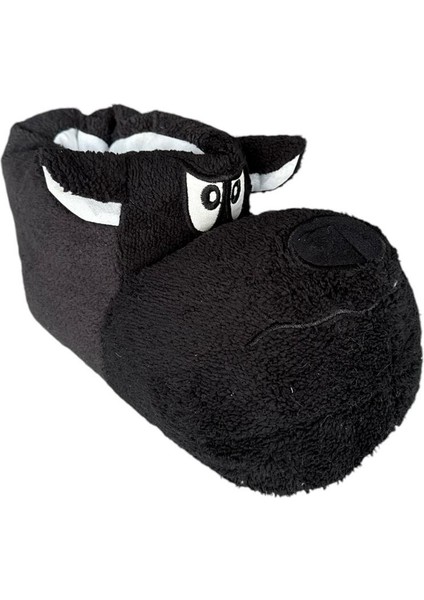 Unisex Panduf Ses Yapmayan Ev Patiği Siyah fiyatları