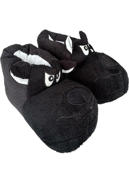 Unisex Panduf Ses Yapmayan Ev Patiği Siyah modelleri