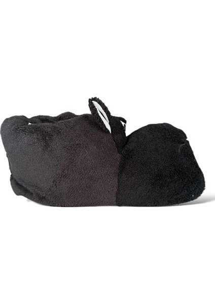 Unisex Panduf Ses Yapmayan Ev Patiği Siyah indirimleri