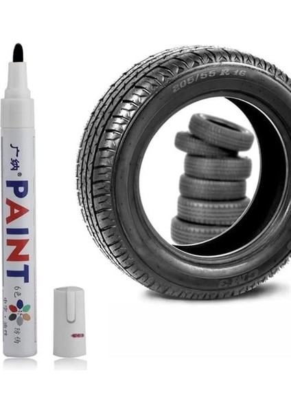 Sunup M101 Siyah Araç Motosiklet Lastik Boya Kalemi