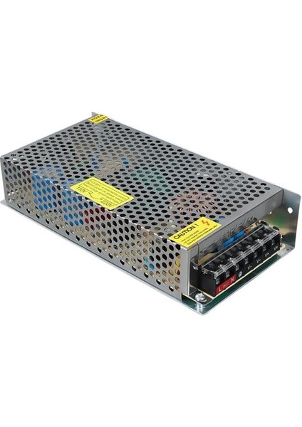Powermaster PM-14069 12 Volt - 16.7 Amper - 200 Watt Metal Kasa Adaptör