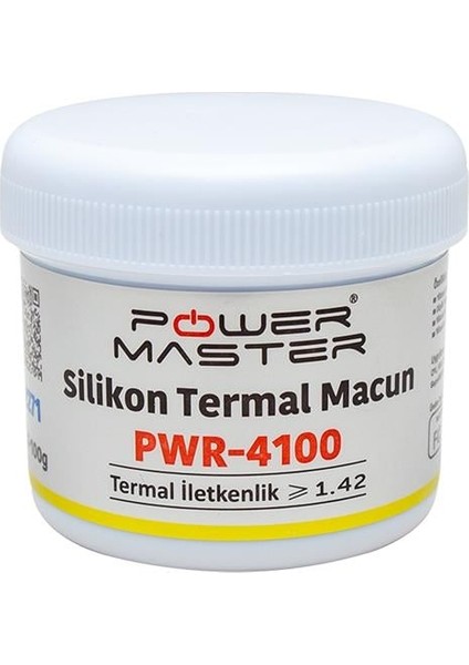 Powermaster PWR-4100 Beyaz Termal Macun 100G 1.42W