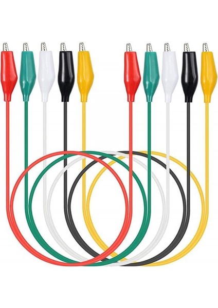 Powermaster PM-7392 Kablolu Iki Tarafı Büyük Krokodil Renkli (10'lu Paket)