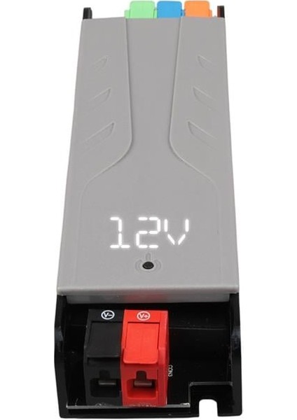 Powermaster PM-26843 12/24/36/48 Volt 4 Amper 100 Watt Metal Kasa Kademeli Adaptör Voltaj Göstergeli 148X43X27MM modelleri