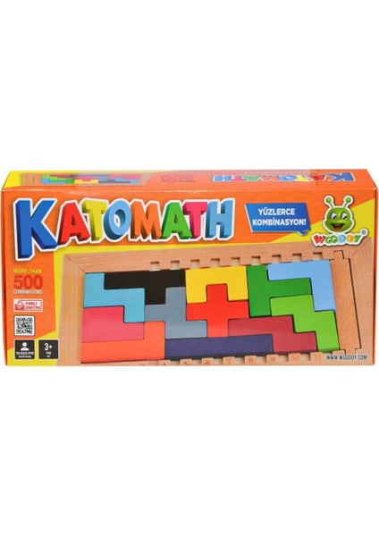 079KR Woodoy Ahşap Katomath Oyunu