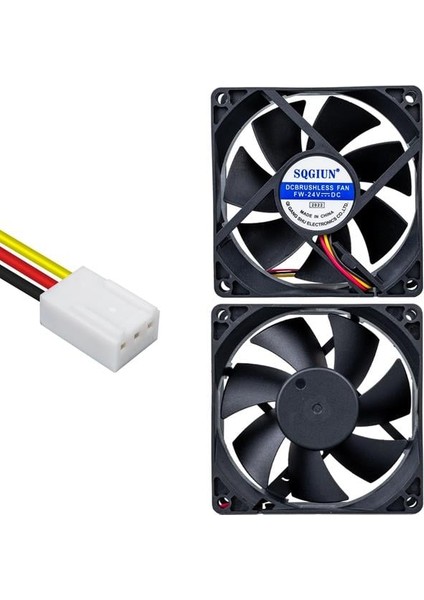 Powermaster IC-216A Fırçasız Dc Fan 80X80X25MM 24 Volt 3pin