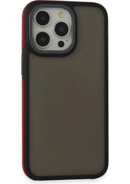 iPhone 15 Pro Harvel Kapak - KIRMIZI-(5796)