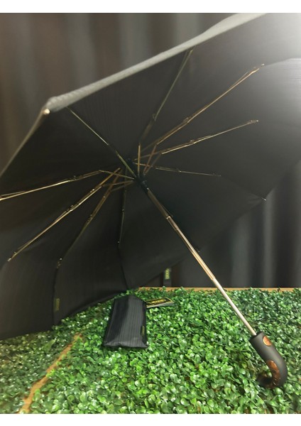 Aprıl – Snotlıne 10 Telli Süper Lüks Erkek Şemsiye Tek Düğmeyle Açma & Kapama – Full Otomatik