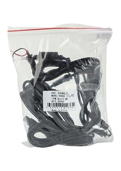 Dc Kablo 3 Pin (1.5 Mt.) modelleri
