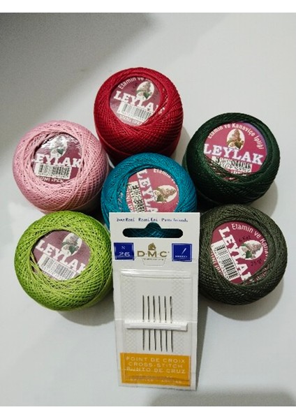 Etamin ve Kanaviçe Ipliği 9 Kat 25GR - 544 - 6409 -363 - 63 - 1827 - 1840 fırsatları